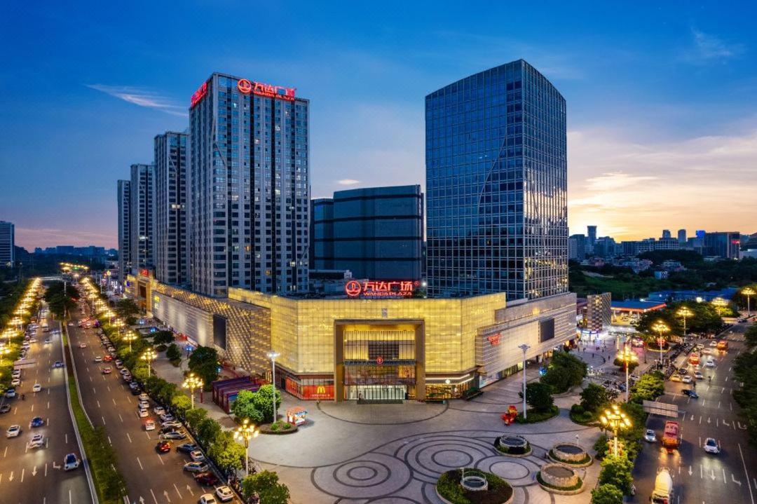 Livetour Hotel Luogang Wanda Plaza Suyuan Metro Kanton Exterior foto